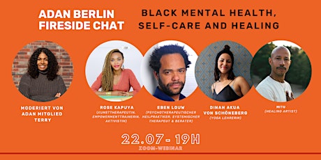 ADAN Fireside Chat: Black Mental Health, Self-care and Healing