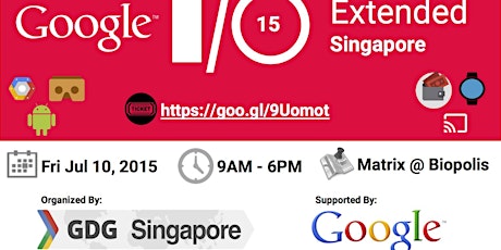 Google IO Extended 2015 - Singapore primary image