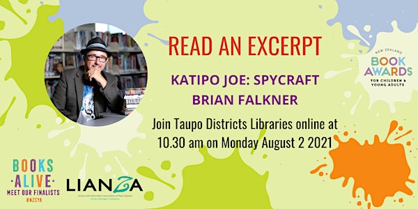 Books Alive Online Event: Excerpt & Discussion with Brian Falkner