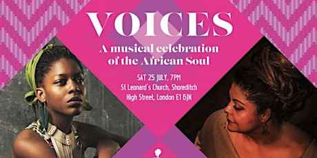 'Voices' -a musical celebration of the African Soul primary image