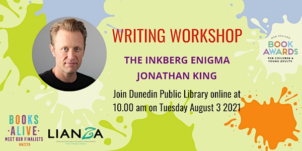 Books Alive Online Event: Writing Workshop with Jonathan King