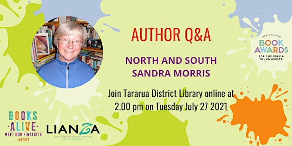 Books Alive Online Event: Author Q&A with Sandra Morris