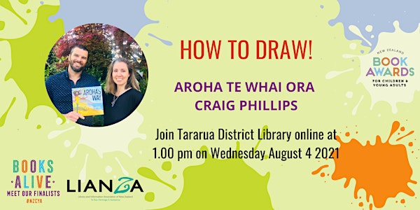 Books Alive Online Event: Illustration Workshop with Craig Phillips