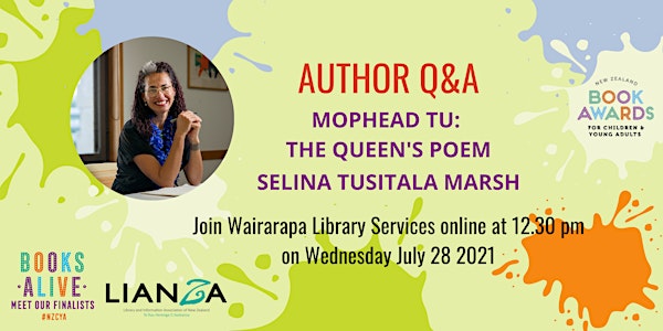 Books Alive Online Event: Author Q&A with Selina Tusitala Marsh