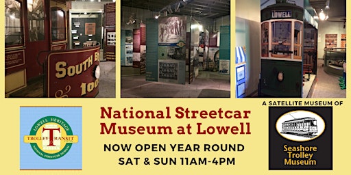 National Streetcar Museum at Lowell: General Admission primary image