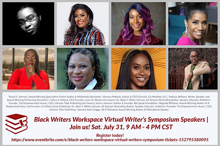 Black Writers Workspace  Virtual Writer’s Symposium image