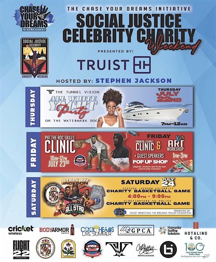 Social Justice Celebrity Charity Weekend image