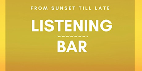 Listening Bar || SESSION VICTIM  & friends at Le Palme Beach.