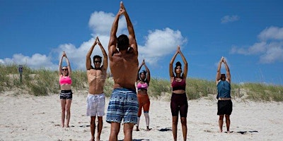 Yoga on the beach in South Beach primary image