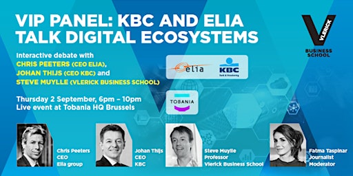 VIP panel: KBC and Elia talk digital ecosystems primary image