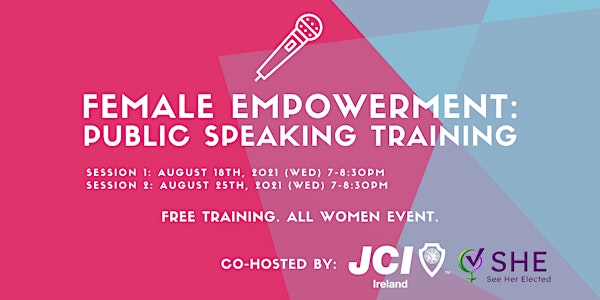 Female Empowerment: Public Speaking Training