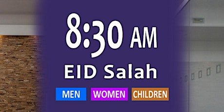 Eid Salah 8:30am - Men + Women + Children primary image