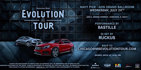 Mercedes-Benz Evolution Tour w/ live performance by Bastille primary image