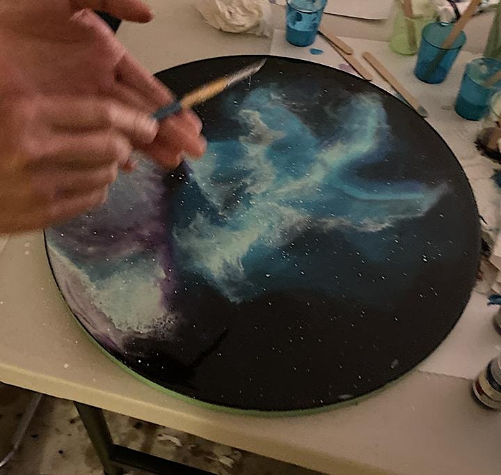 Art Resin Class - Universe Theme image