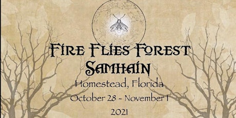 Fire Flies Forest "Halloween to Samhain"