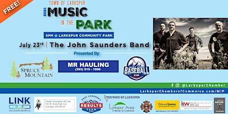 Music In the Park: The John Saunders Band primary image