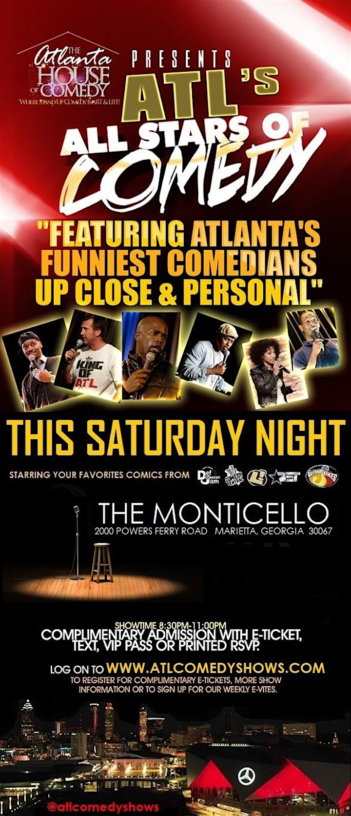 All Stars of Comedy @ Monticello image