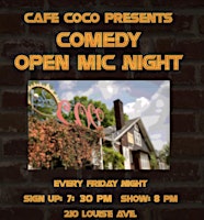 COMEDY NIGHT at Cafe Coco