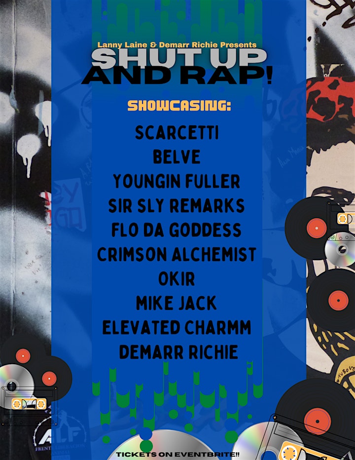 Shut Up And Rap Art & Music Showcase image