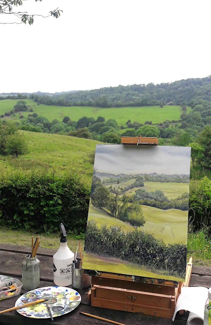 Saturday Art Workshops in Acrylics/Soft Pastels, Whatstandwell, Derbyshire image