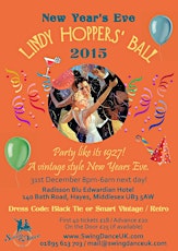 NYE Lindy Hoppers' Ball '15 primary image
