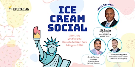 Ice Cream Social in the Park with Guest Speakers primary image