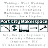 Logotipo de Events at Port City Makerspace