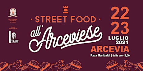Street Food all'Arceviese (giovedì 22 luglio)