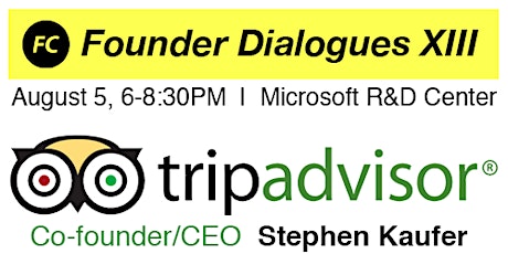 Founder Dialogues with Boston's Leading Consumer Tech CEO—TripAdvisor's Steve Kaufer primary image