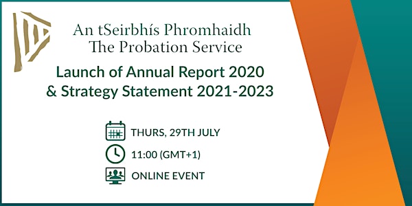 Probation Service Annual Report & Strategy Statement Launch