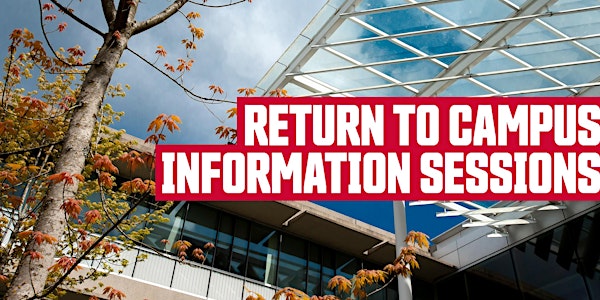 Return to Campus Information Sessions - Parking & Transportation