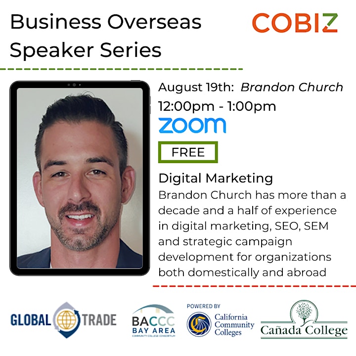 Business Overseas Speaker Series For Small Businesses image