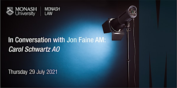 In Conversation With Jon Faine: Carol Schwartz AO
