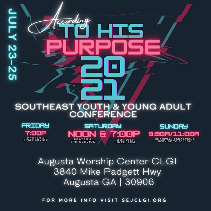 2021 Southeast Jurisdictional Youth & Young Adult Confernce image