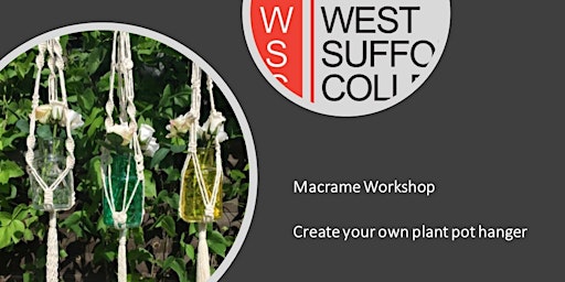 Primaire afbeelding van Macrame Workshop - Create your own Plant Hanger