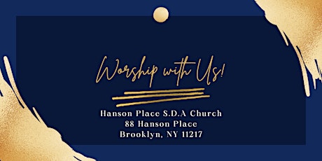 Weekly Sabbath Worship at Hanson Place SDA Church tickets