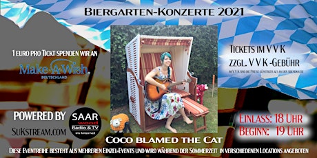 Hauptbild für Biergarten-Konzerte 2021 / Kultur Sommer in Saarbrücken