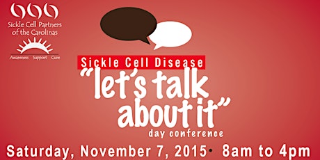 "Sickle Cell Disease.......Let's Talk About It" primary image