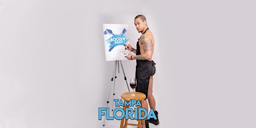 Imagen principal de Booze N' Brush Next to Naked Sip n' Paint Tampa, FL - Exotic Male Model