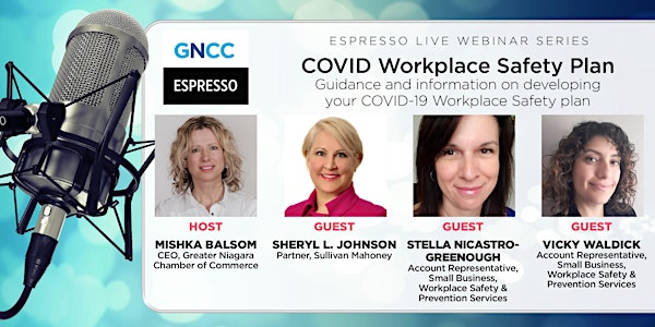 Espresso Live: COVID Workplace Safety Plan: July 29, 2021