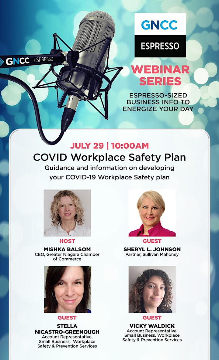 Espresso Live: COVID Workplace Safety Plan: July 29, 2021 image