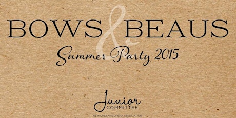 2015 Summer Party primary image