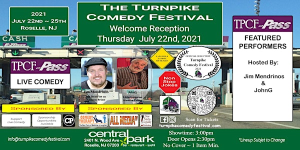 Turnpike Comedy Festival Welcome Reception - July 22nd
