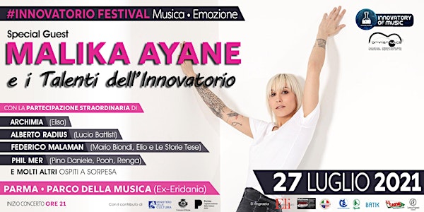 Innovatorio Festival - Special Guest: Malika Ayane