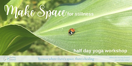 Make Space for stillness workshop (September) primary image