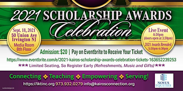 2021 Kairos Scholarship Awards Celebration