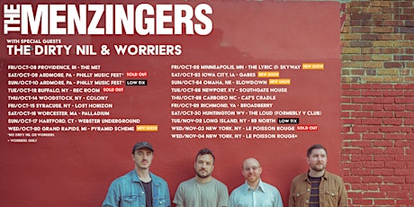 The Menzingers w/ The Dirty Nil + Roger Harvey primary image