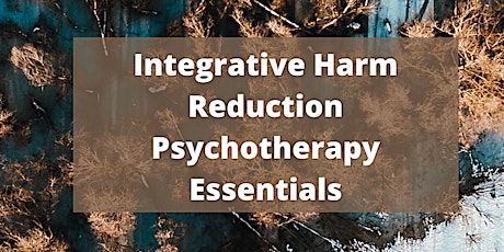 Integrative Harm Reduction Psychotherapy Essentials primary image