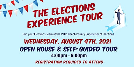 The Elections Experience Tour (Open House and Self-Guided Tour) primary image