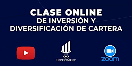 Imagen principal de Clase Online de Inversión y Diversificación de Cartera